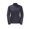 Pikkukuva 3 / 4: Jack Wolfskin Taunus Puolivetoketjullinen Fleecetakki Harmaa L Nainen