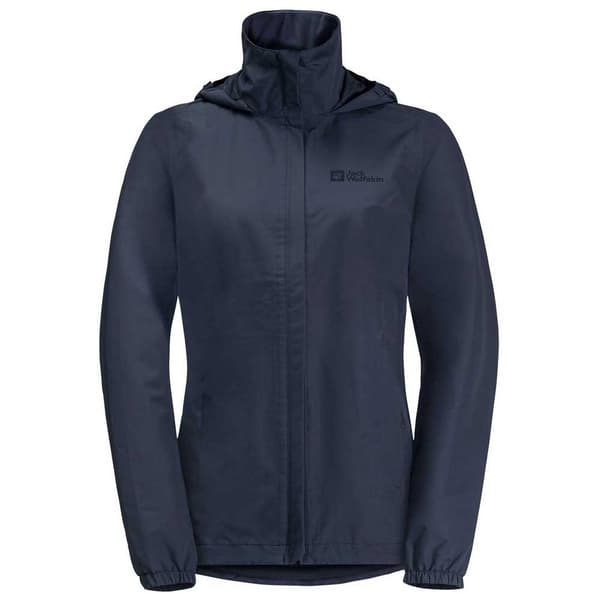 Jack Wolfskin Stormy Point 2l Jakke Blå XS Kvinde