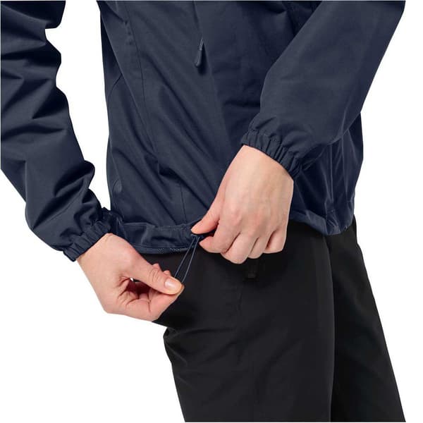 Jack Wolfskin Stormy Point 2l Jakke Blå XS Kvinde