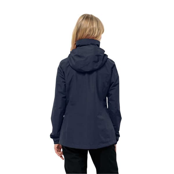 Jack Wolfskin Stormy Point 2l Jakke Blå XS Kvinde