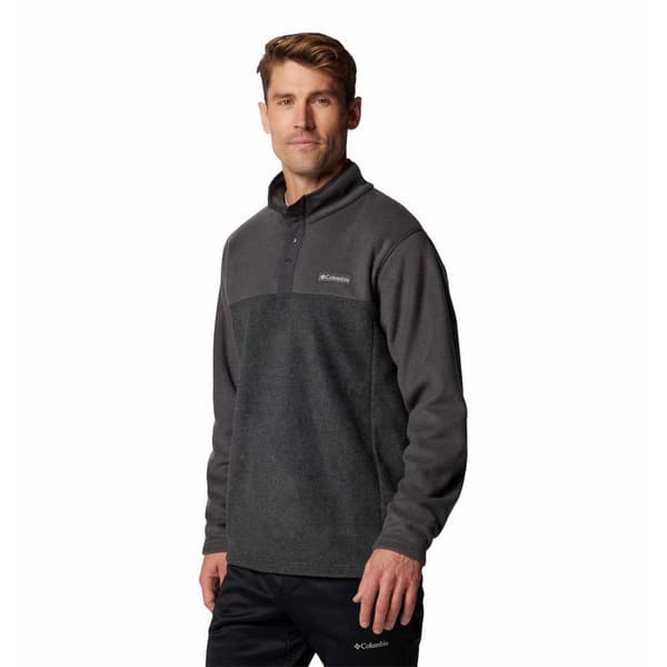 Columbia Steens Mountain™ Fleecejakke Med Halv Lynlås Grå L Mand