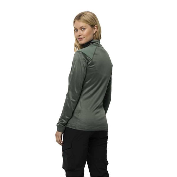 Jack Wolfskin Kammweg Fleecejacka Med Dragkedja L Kvinna