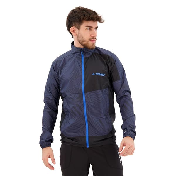 Adidas Trail Windbreaker Softshell-takki Sininen M Mies
