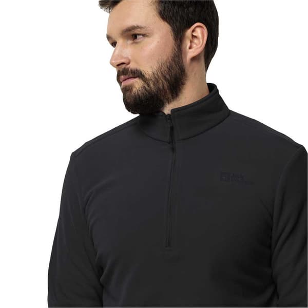Jack Wolfskin Taunus Fleecejakke Med Halv Lynlås M Mand