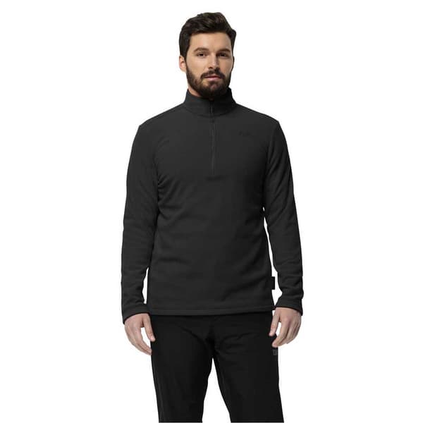 Jack Wolfskin Taunus Fleecejakke Med Halv Lynlås M Mand