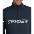 Miniatyrbild 3 av 4: Spyder Speed Fleece Med Halv Dragkedja Blå XL Man