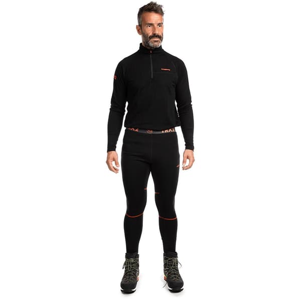 Trangoworld Interior Trx2 Wool Pro Vd Puolivetoketjullinen Fleecetakki Musta 2XL Mies