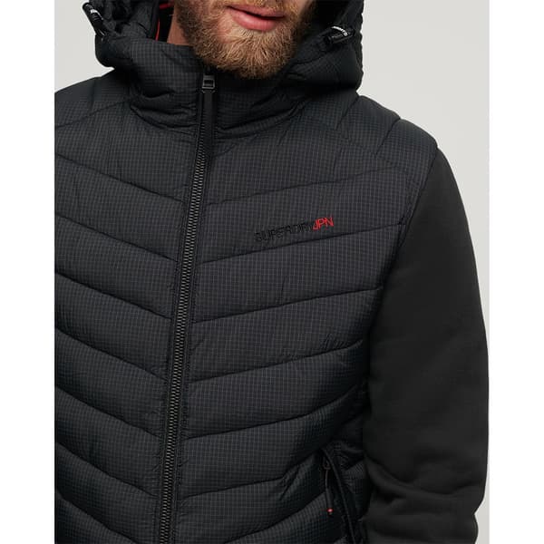 Superdry Storm Hybrid Padded Jacka Grå L Man