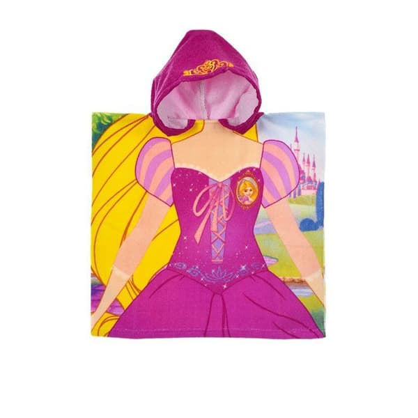 Asciugamano Poncho Princess Disney Rapunzel