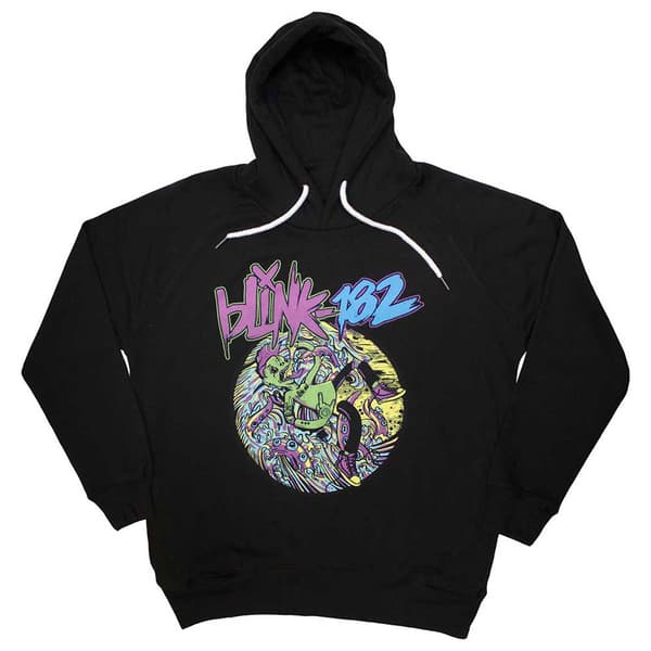 Blink 182 Overboard Event Pullover Hoodie Black XL