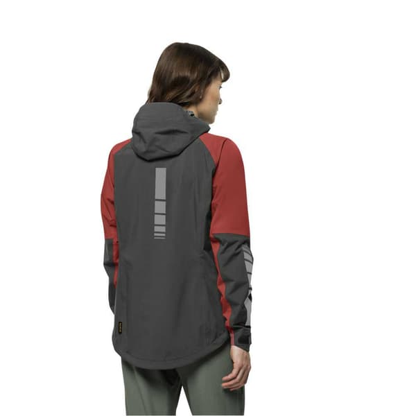 Jack Wolfskin Morobbia 3l Jakke Rød M Kvinde