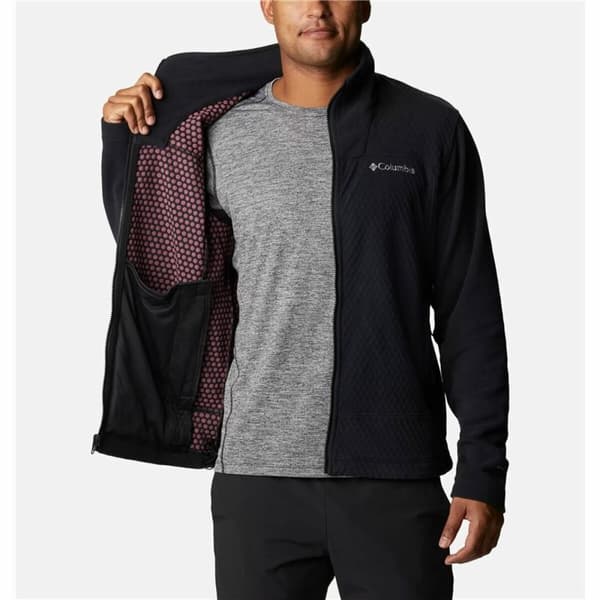 Jakke i voksenstørrelse Columbia Electric Peak Svart Beige 2-i-1 Med hette - XL