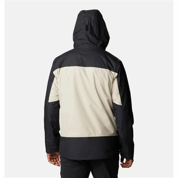 Jakke i voksenstørrelse Columbia Electric Peak Svart Beige 2-i-1 Med hette - XL