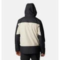 Miniatyrbilde 2 av 10: Jakke i voksenstørrelse Columbia Electric Peak Svart Beige 2-i-1 Med hette - XL