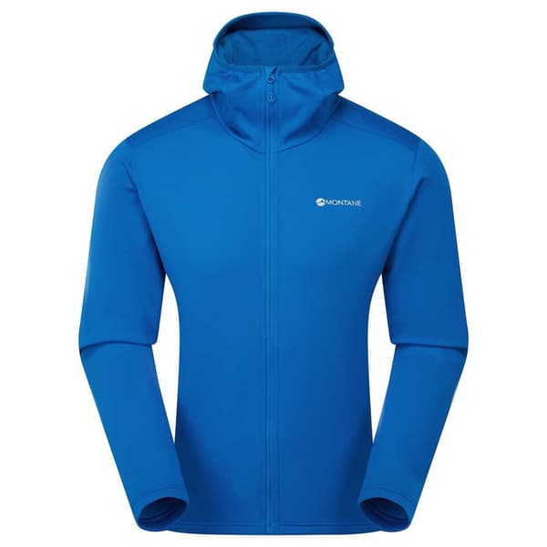 Montane Fury Lite Fleecejacka Med Huva Blå 2XL Man
