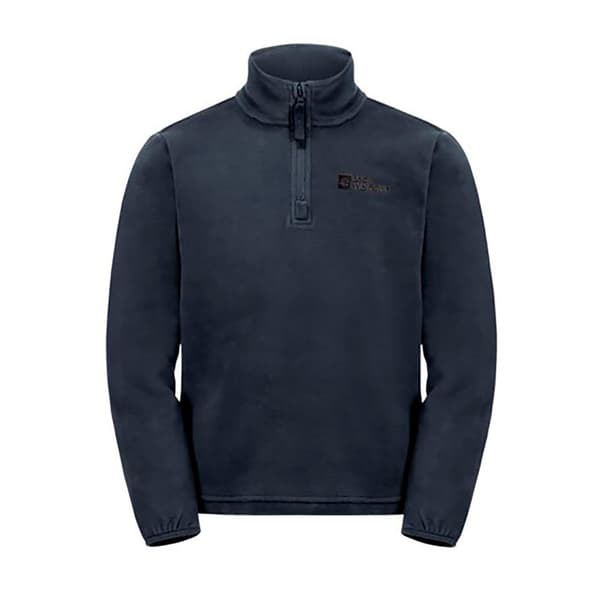 Jack Wolfskin Taunus Fleece Med Halv Dragkedja Blå 104 cm