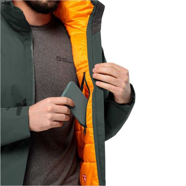 Jack Wolfskin Wisper Ins Jacka Grönt S Man