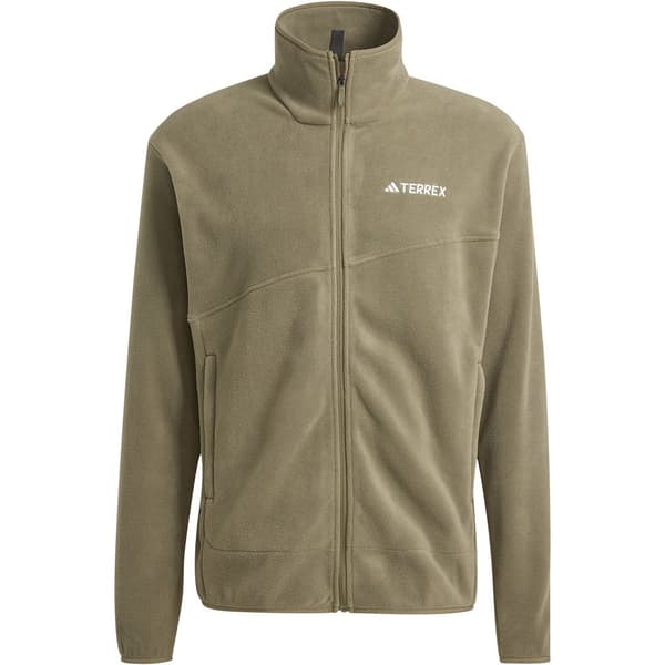 Adidas Terrex Multi Vetoketjullinen Fleecetakki Vihreä L Mies