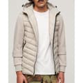 Miniatyrbild 1 av 7: Superdry Storm Hybrid Padded Jacka Beige L Man