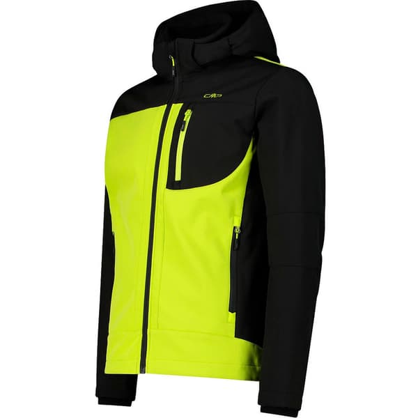 Cmp 3a01787n Softshelljacka Gul,Svart 4XL Man