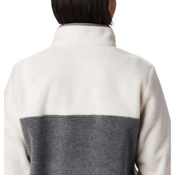 Columbia Benton Springs™ Fleecejakke Med Halv Lynlås Grå 2XL Kvinde