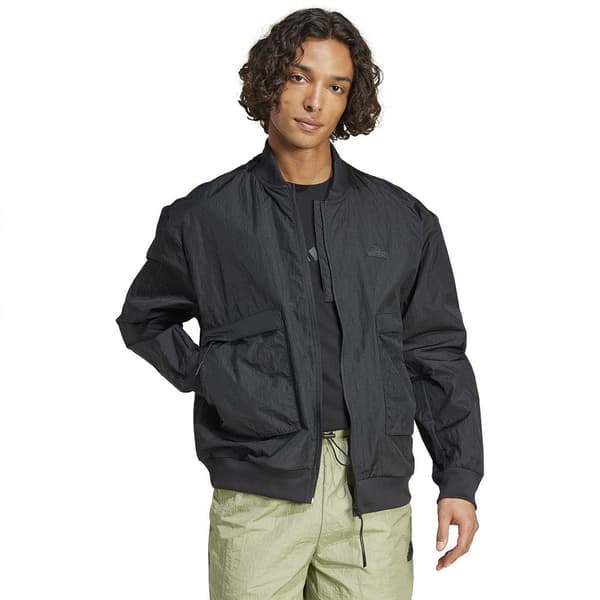 Adidas City Escape Premium Bomber-takki Harmaa M Mies