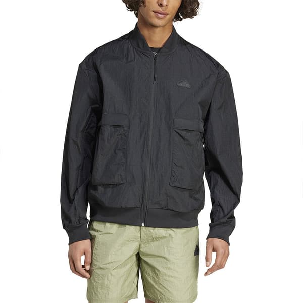 Adidas City Escape Premium Bomber-takki Harmaa M Mies