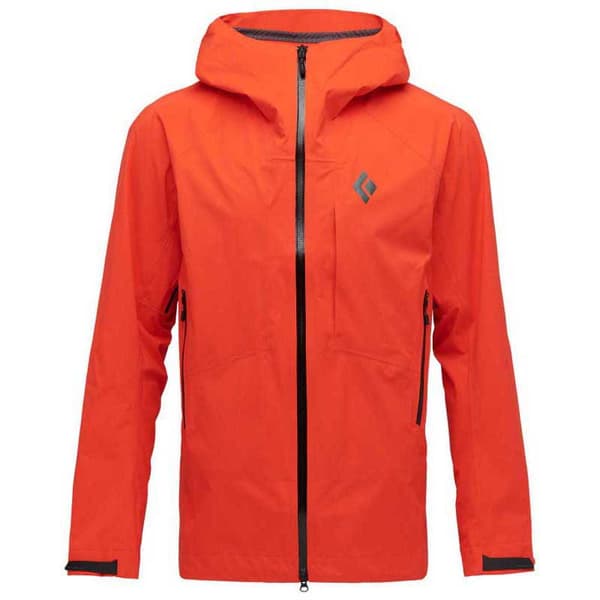 Black Diamond Highline Stretch Shell Jacka Orange M Man