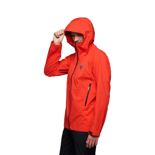 Black Diamond Highline Stretch Shell Jacka Orange M Man