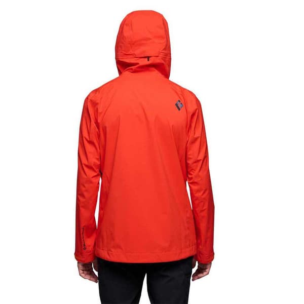 Black Diamond Highline Stretch Shell Jacka Orange M Man
