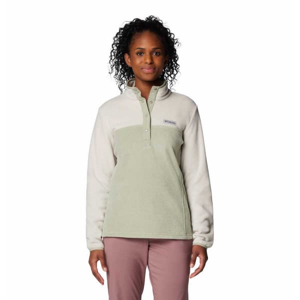 Columbia Benton Springs™ Fleece Med Halv Dragkedja Beige,Grönt M Kvinna