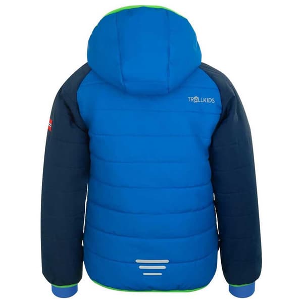 Trollkids Hafjell Pro Jacka Blå 140 cm Pojke