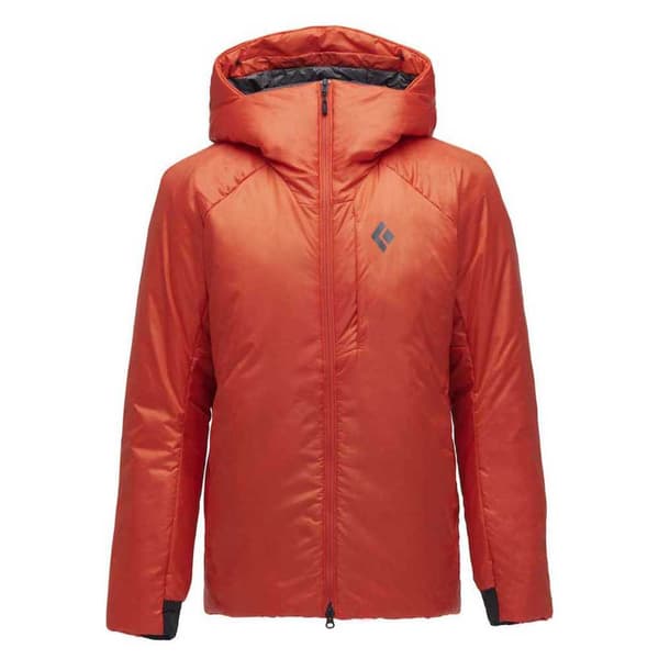 Black Diamond Belay Parka Orange L Man