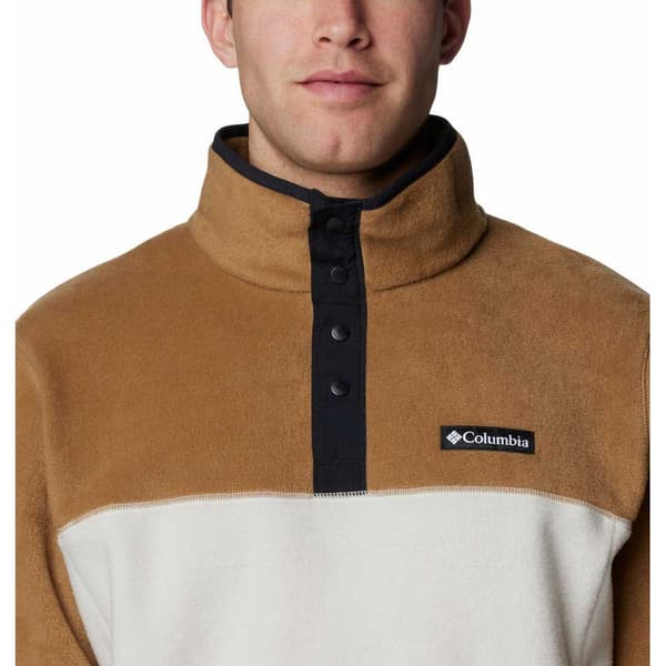 Columbia Steens Mountain™ Fleecejakke Med Halv Lynlås Beige,Brun M Mand