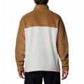 Miniatyrbillede 2 af 5: Columbia Steens Mountain™ Fleecejakke Med Halv Lynlås Beige,Brun M Mand