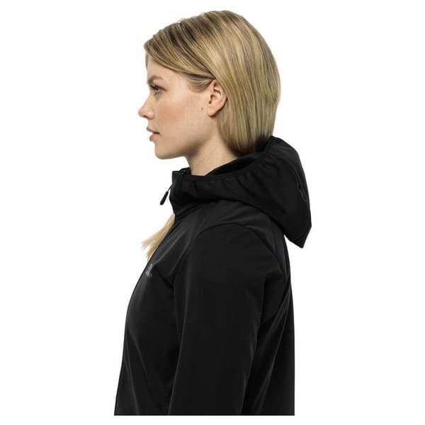 Jack Wolfskin Windhain Jacka Svart XS Kvinna