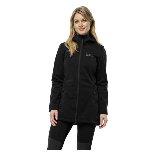 Jack Wolfskin Windhain Jacka Svart XS Kvinna