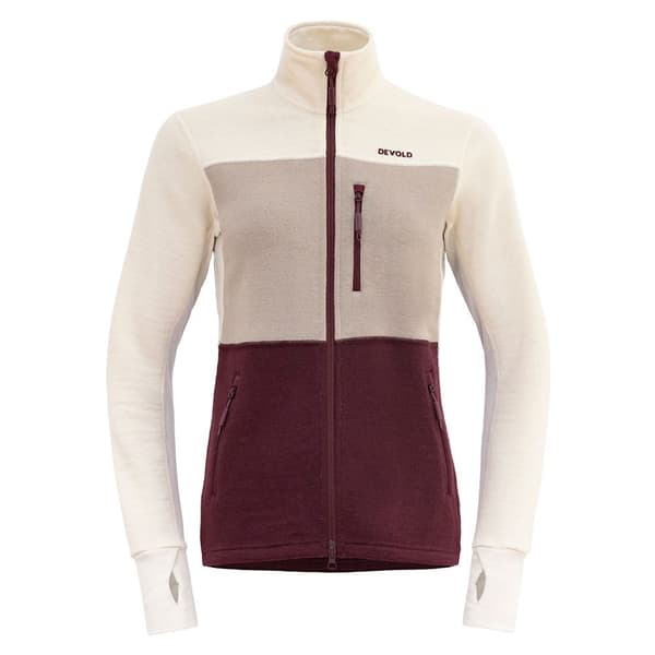Devold Of Norway Thermo Wool Jakke Beige L Kvinde