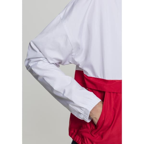 Urban Classics 3-tone Oversize Parka Blå L Kvinde