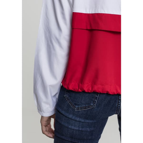 Urban Classics 3-tone Oversize Parka Blå L Kvinde