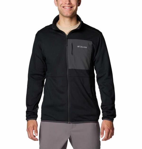 Columbia Hike™ Ii Fleecejakke Med Fuld Lynlås Sort L Mand