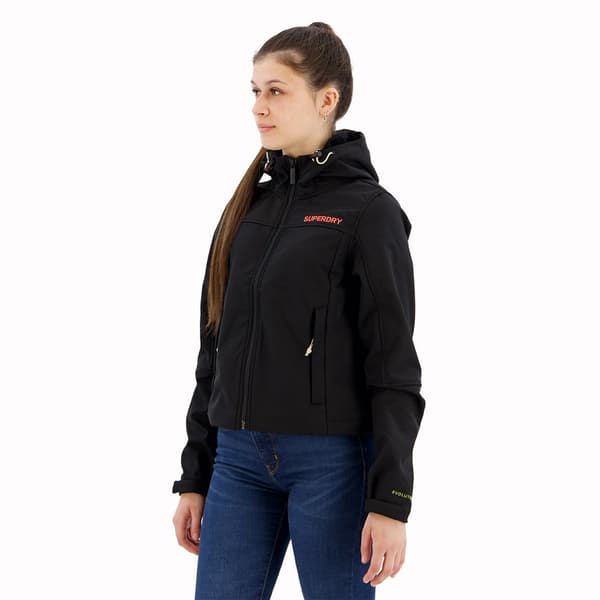 Superdry Soft Shell Trekker Jacka Svart XS Kvinna