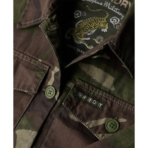 Superdry Military Overtrøje Grøn M Kvinde