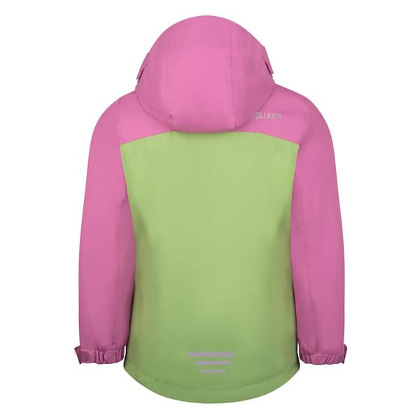 Trollkids Bryggen 3in1 Jakke Grøn,Rosa 140 cm Dreng