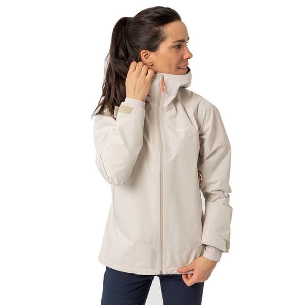 Salewa Puez Goretex Paclite® Jakke Beige L Kvinde