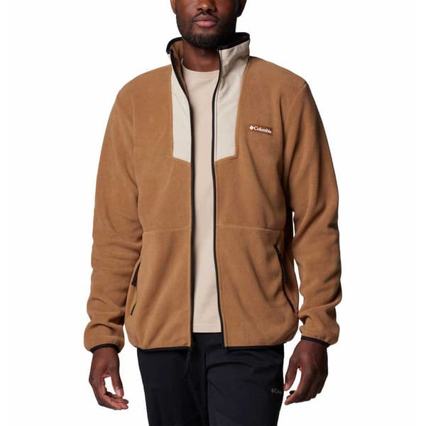 Columbia Sequoia Grove™ Fleecejakke Med Fuld Lynlås Brun S Mand