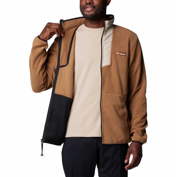 Columbia Sequoia Grove™ Fleecejakke Med Fuld Lynlås Brun S Mand