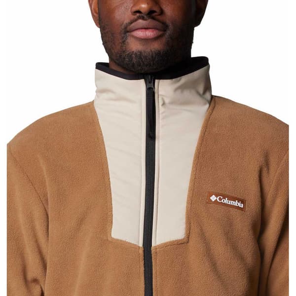 Columbia Sequoia Grove™ Fleecejakke Med Fuld Lynlås Brun S Mand