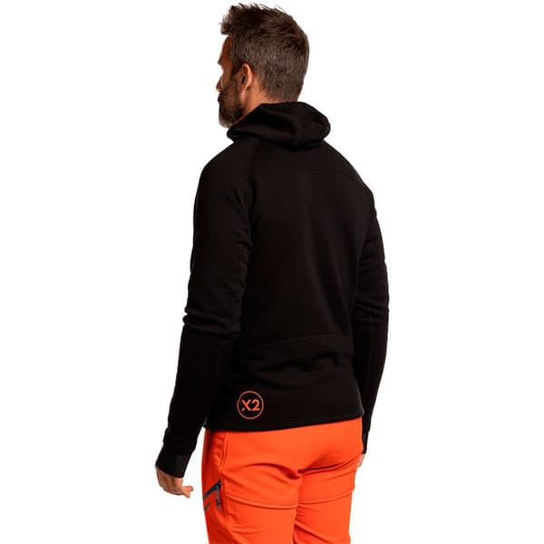 Trangoworld Trx2 Stretch Pro Hupullinen Fleecetakki Musta S Mies