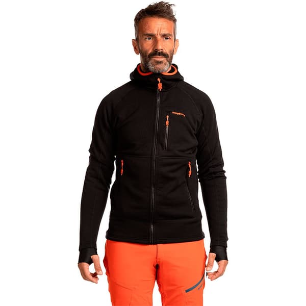 Trangoworld Trx2 Stretch Pro Hupullinen Fleecetakki Musta S Mies